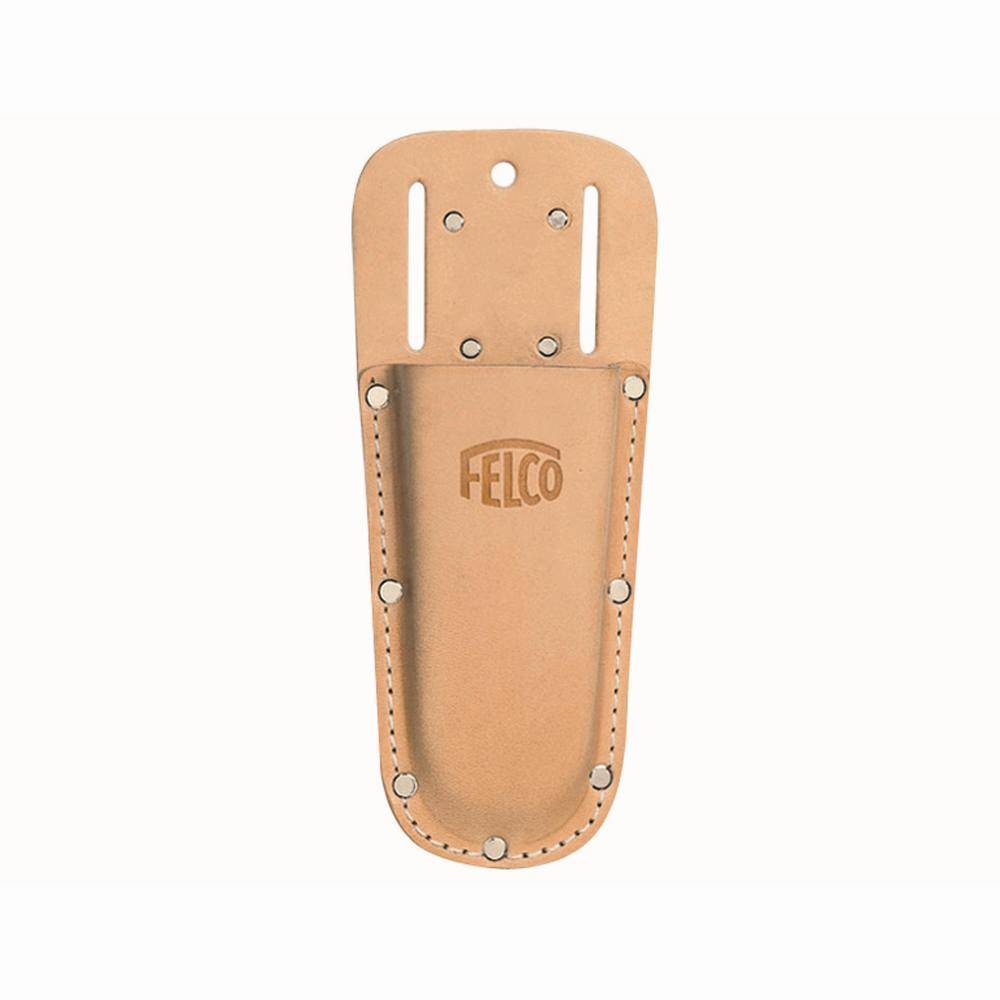 FELCO 910- Lederträger Nr. 910 mit Gürtelklammer, natur