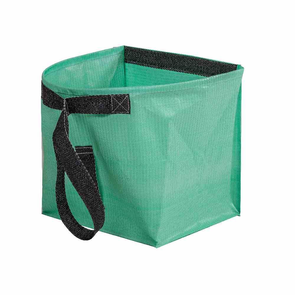 Siena Garden H22910 Laubsammelsack 200l 180g/m² PP, 59x59x56cm, grün