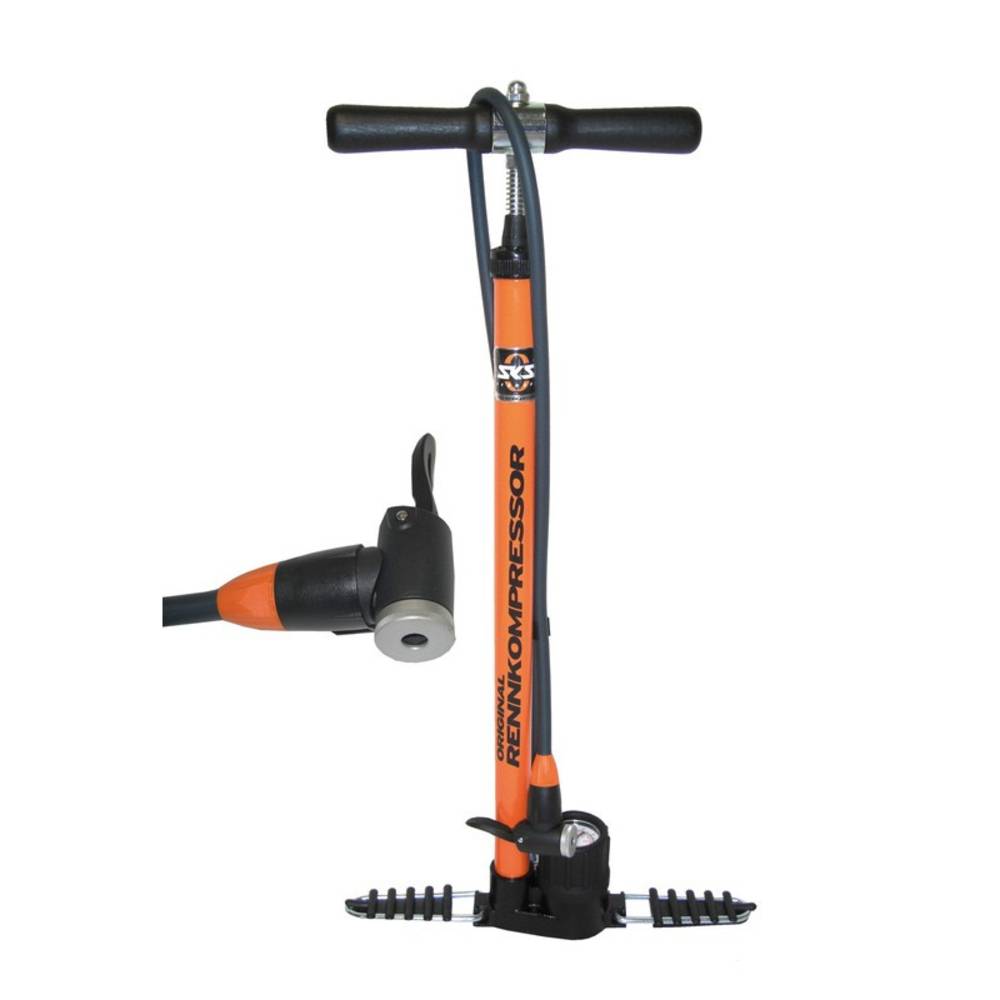 SKS 2191753745-10062 Standpumpe, Rennkompressor, E.V.A.-Ventilkopf, DV/AV/SV, orange