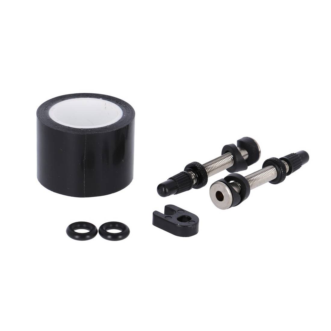 SRAM Tubeless-Kit 28mm 00.1918.126.006,2UVentil+1Vent-Schlüssel, schwarz (1 Set)