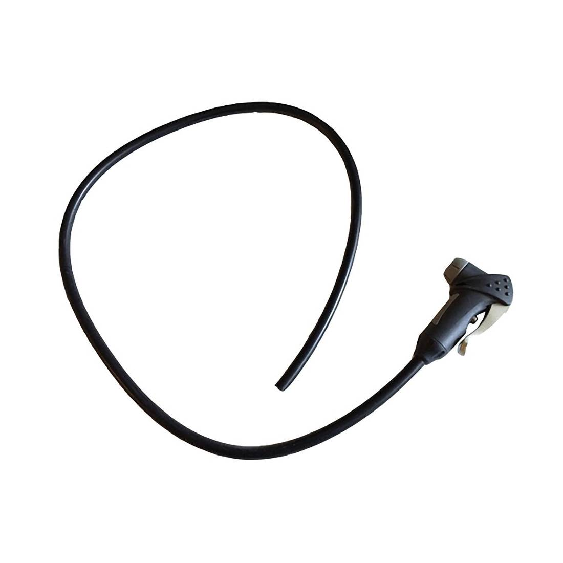 Pedro's Ersatzkopf und -schlauch für Super Prestige Standpumpen, schwarz