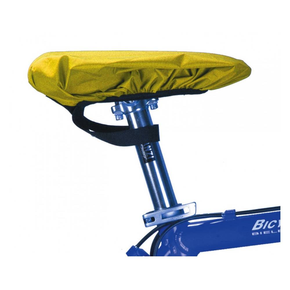 Hock 70510 Regenschutzhaube für Fahrradsättel, signalgelb