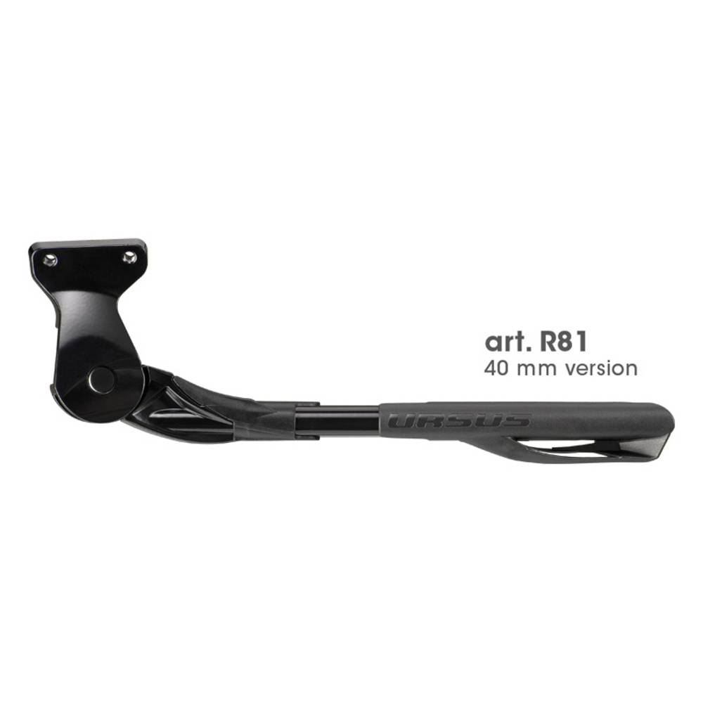 URSUS 81VN01R-A01 Hinterbauständer Wave Rear 24-28", verstellbar, Alu, Lochabstand 40mm, schwarz