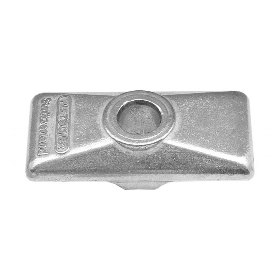 Pletscher ZS04-500 51616.00 Ständer-Klemmplatte F 7 Esge, silber