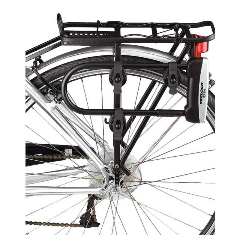 Trelock 7302953 3-Punkthalter für Langbügelschloss ZB 403, schwarz