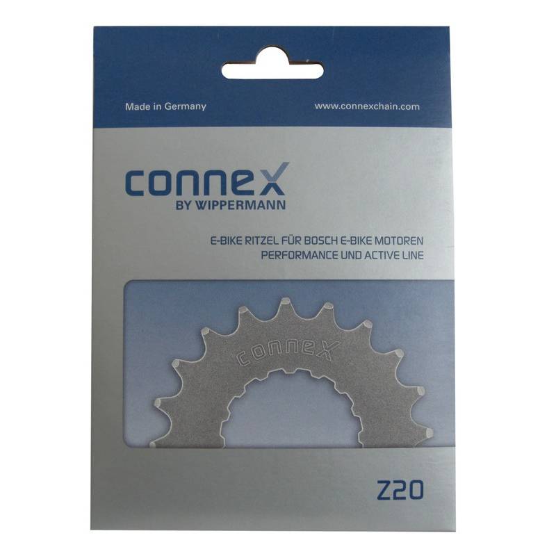 Connex Antriebsritzel E-Bike für Bosch 22 Zähne, Active+Performance Line, silber