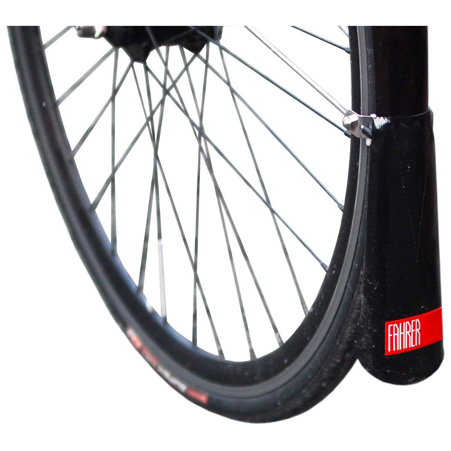 FAHRER LTZ-R Latz Spritzlappen Race, für Schutzblechbreite 30-40 mm, schwarz