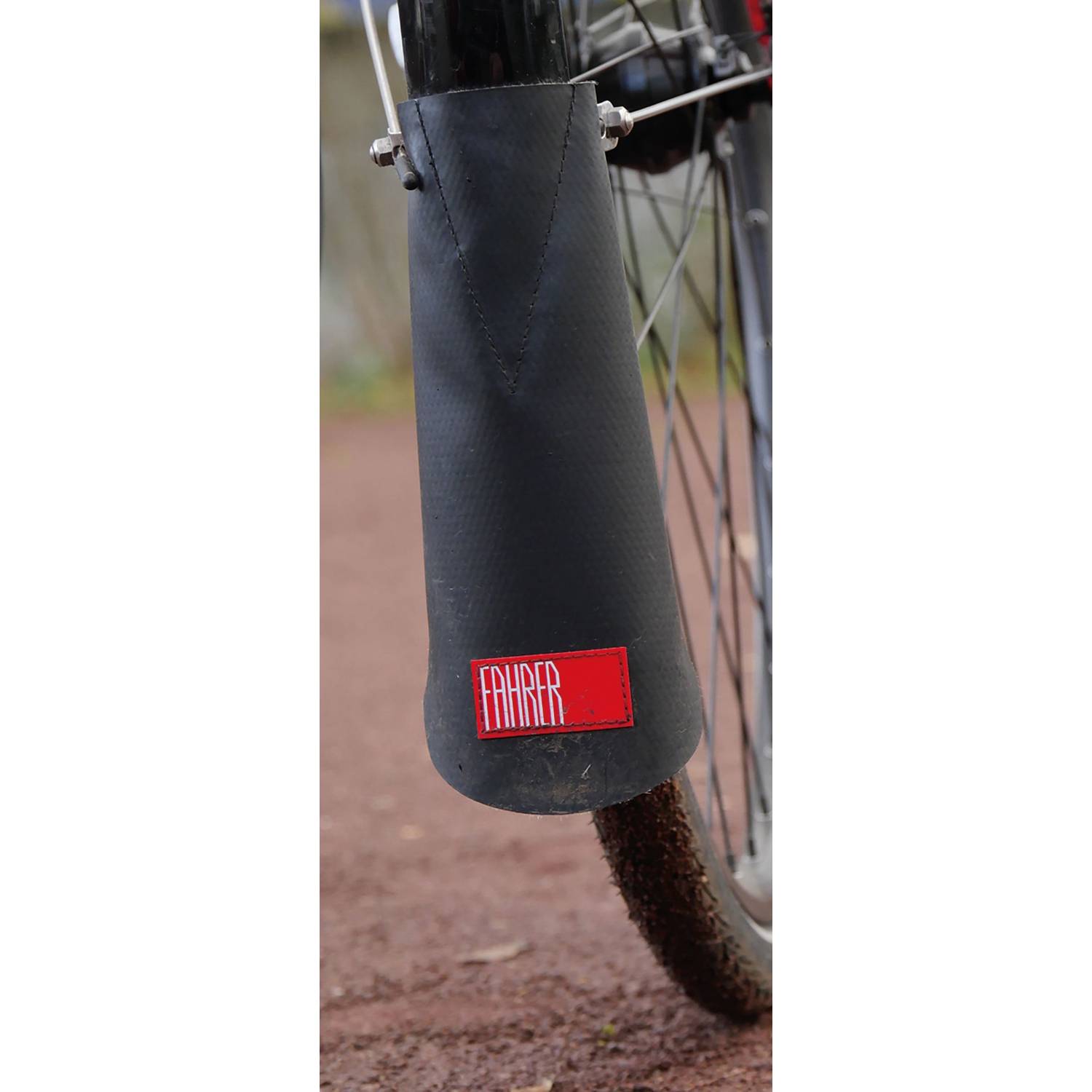 FAHRER Latz Spritzlappen Urban, Schutzblechbreite 45-55 mm, schwarz