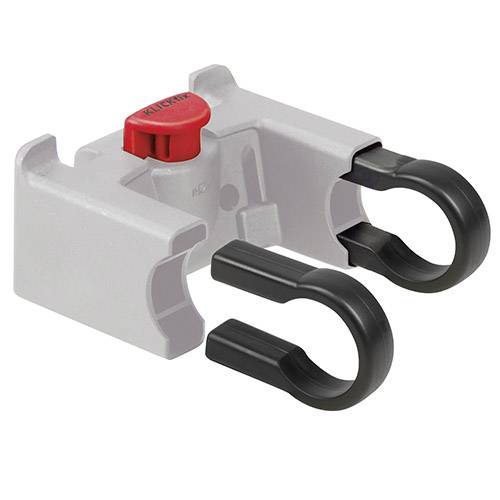 KLICKfix 0211F Ersatzschelle für Lenkeradapter an Lenker im Ø 22-26 mm, schwarz