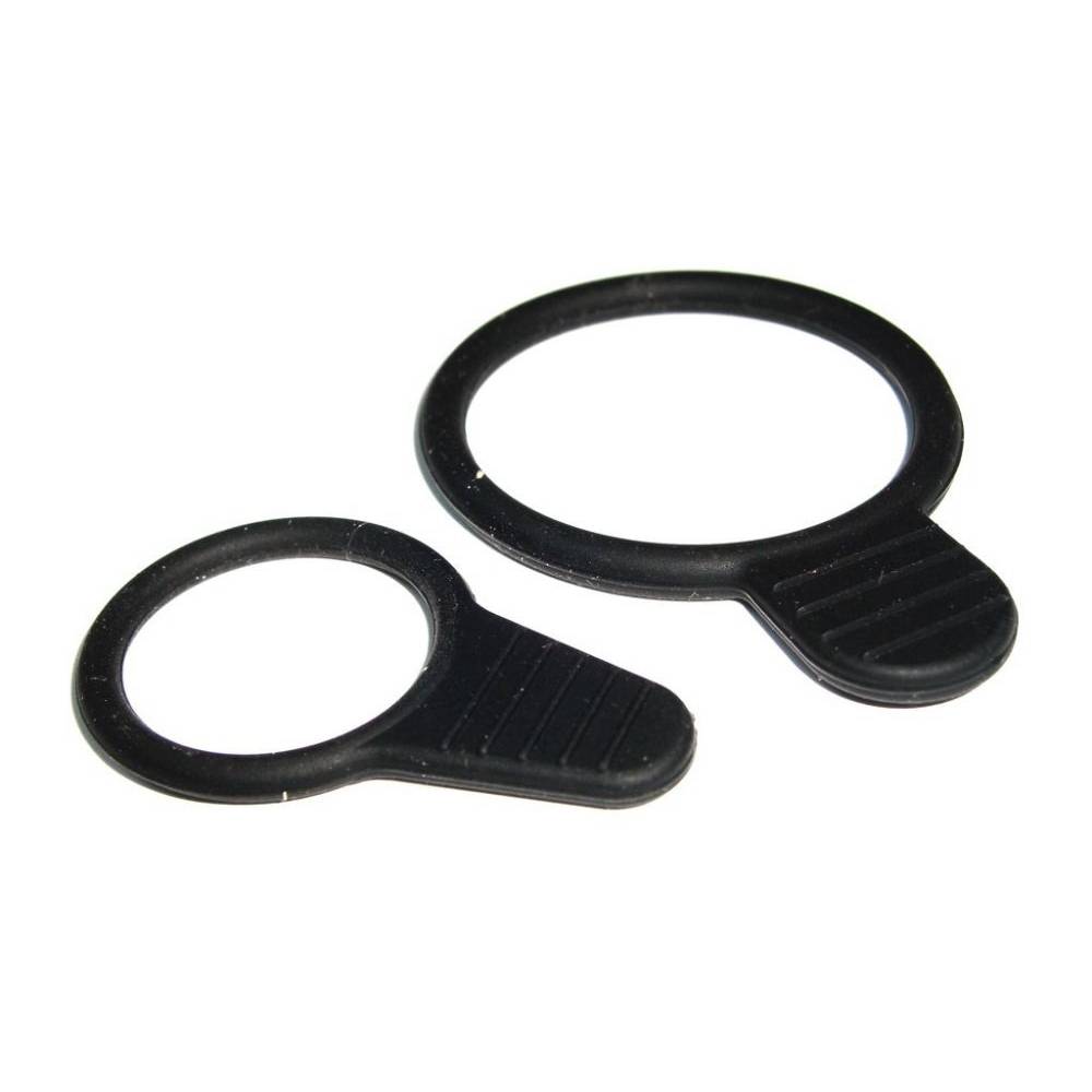 SIGMA 00468 Ersatzhalter für Nugget II Gummiringe, schwarz, 2-teilig (1 Set)