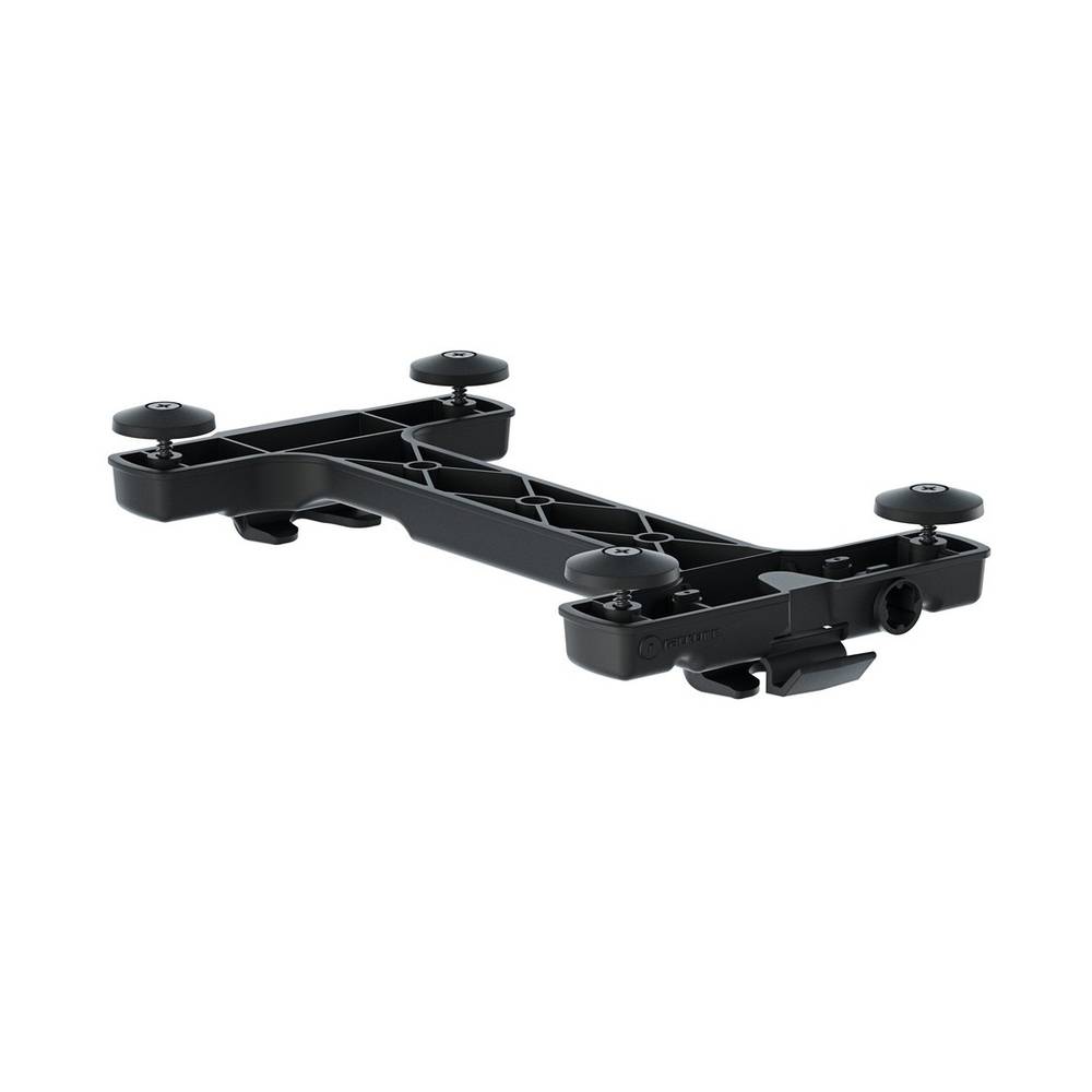 Racktime 27002 Snapit 2.0 System Adapter mit Füße, ohne Schloss, 235 x 158 x 32 mm, schwarz