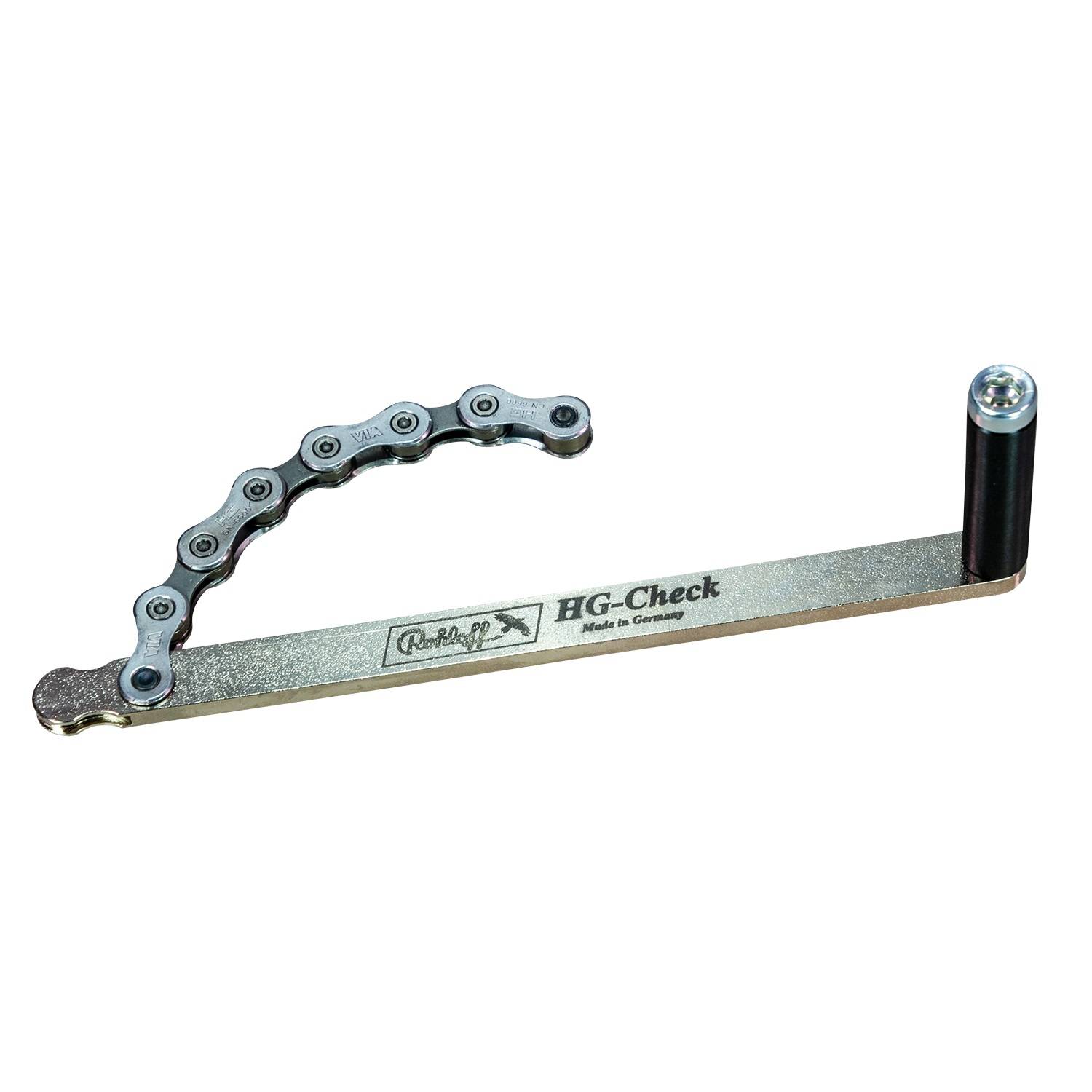 Rohloff 3100 Ritzelverschleiss-Messlehre für Shimano HG Ritzel, silber