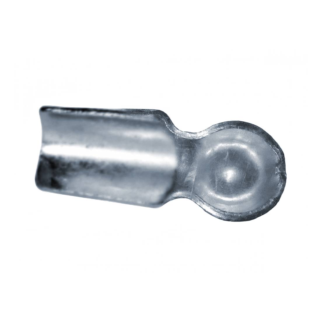 Hebie Pfanne für Anhängerkupplung F 1, Zink, silber (5er Pack)