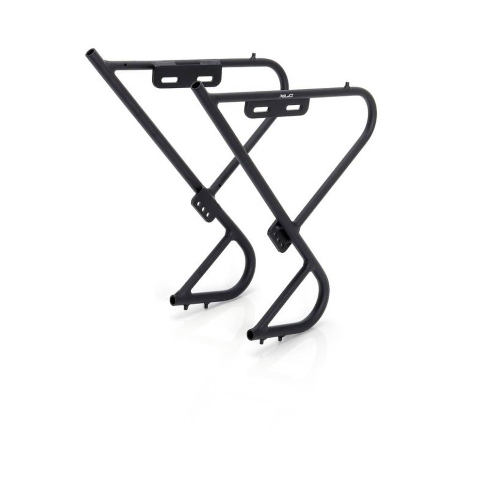XLC LR-F02 Lowrider-Gepäckträger, schwarz/matt, 2-teilig (1 Set)