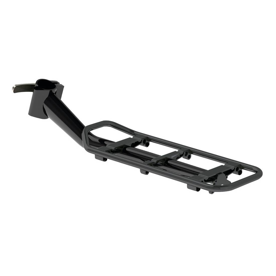 Racktime 08010 Sattelstütz-Gepäckträger Clipit, ca. 650g, schwarz