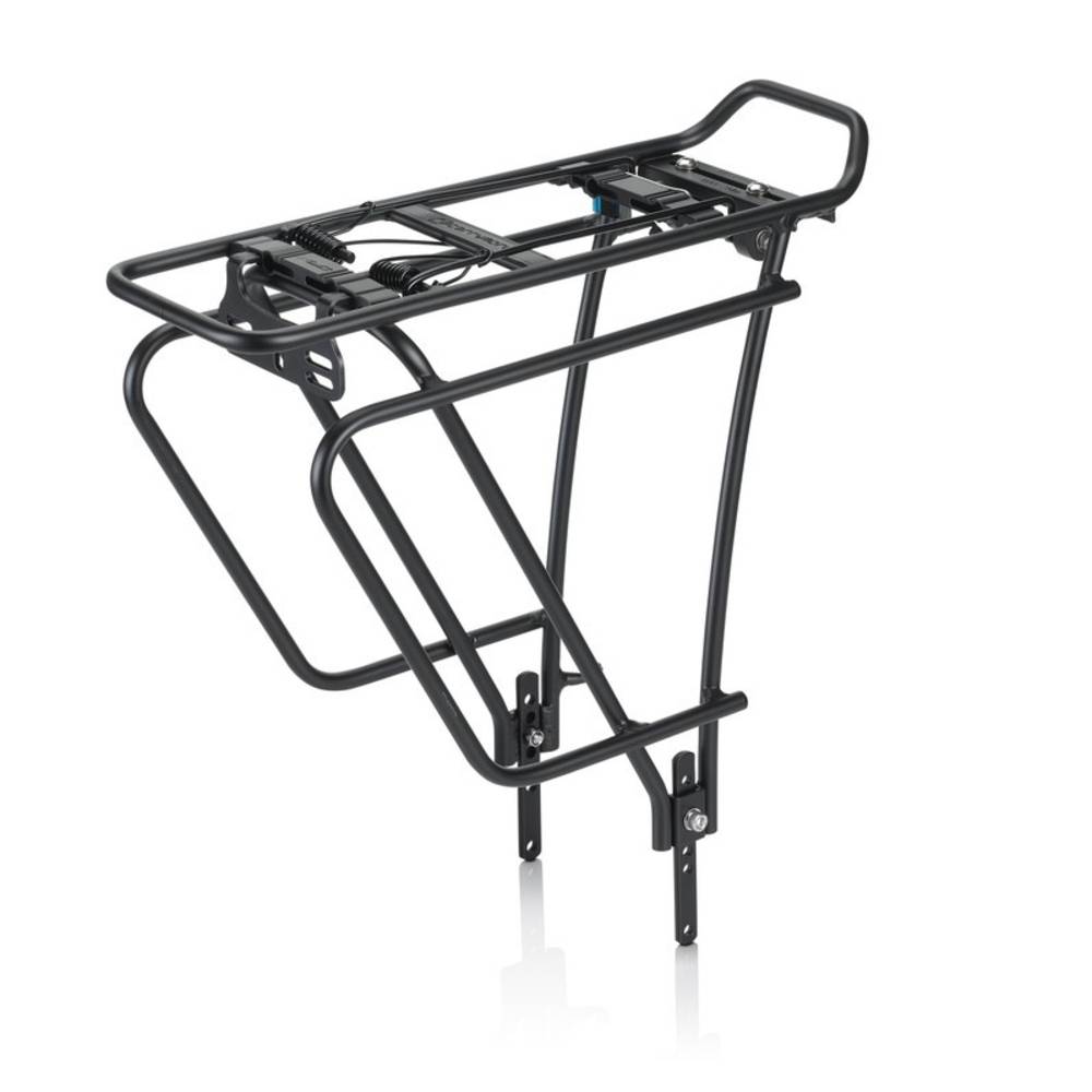 XLC RP-R11 Alu Systemgepäckträger, 26" - 28" mit Packtaschenbügel, schwarz