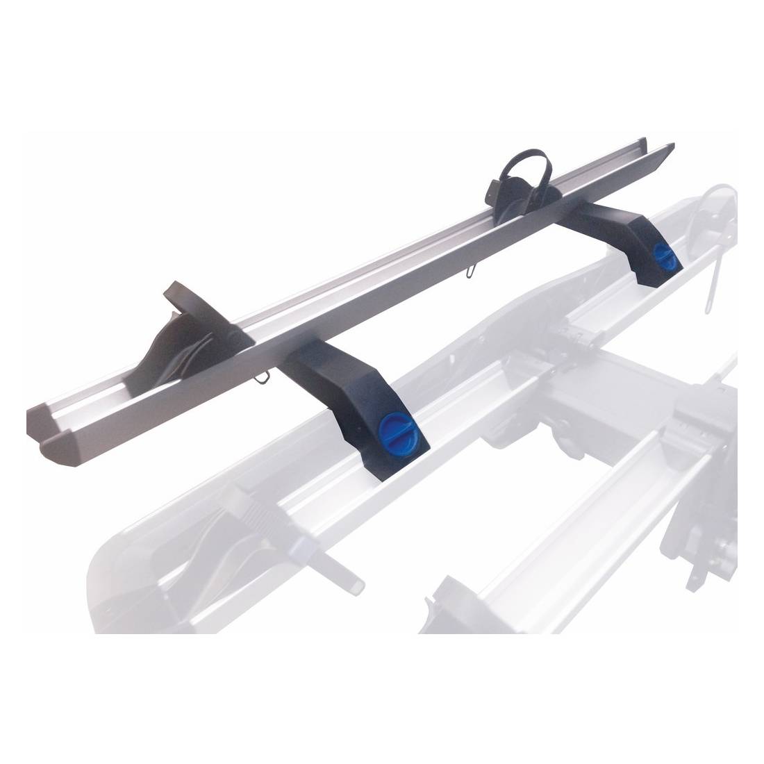 XLC Erweiterungsset 3. Rad für Heckträger Azura Xtra, silber (1 Set)