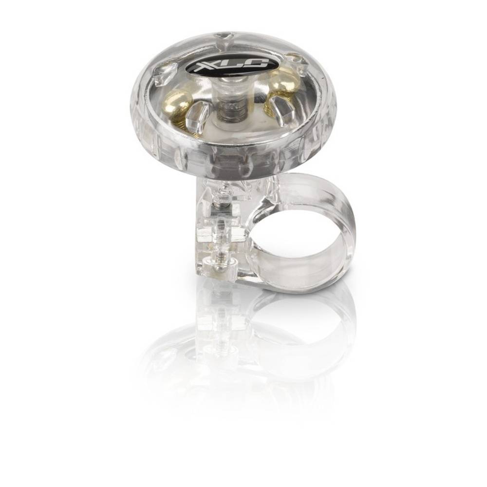 XLC DD-M12 Fahrradglocke Ø 36 mm, silber/transparent