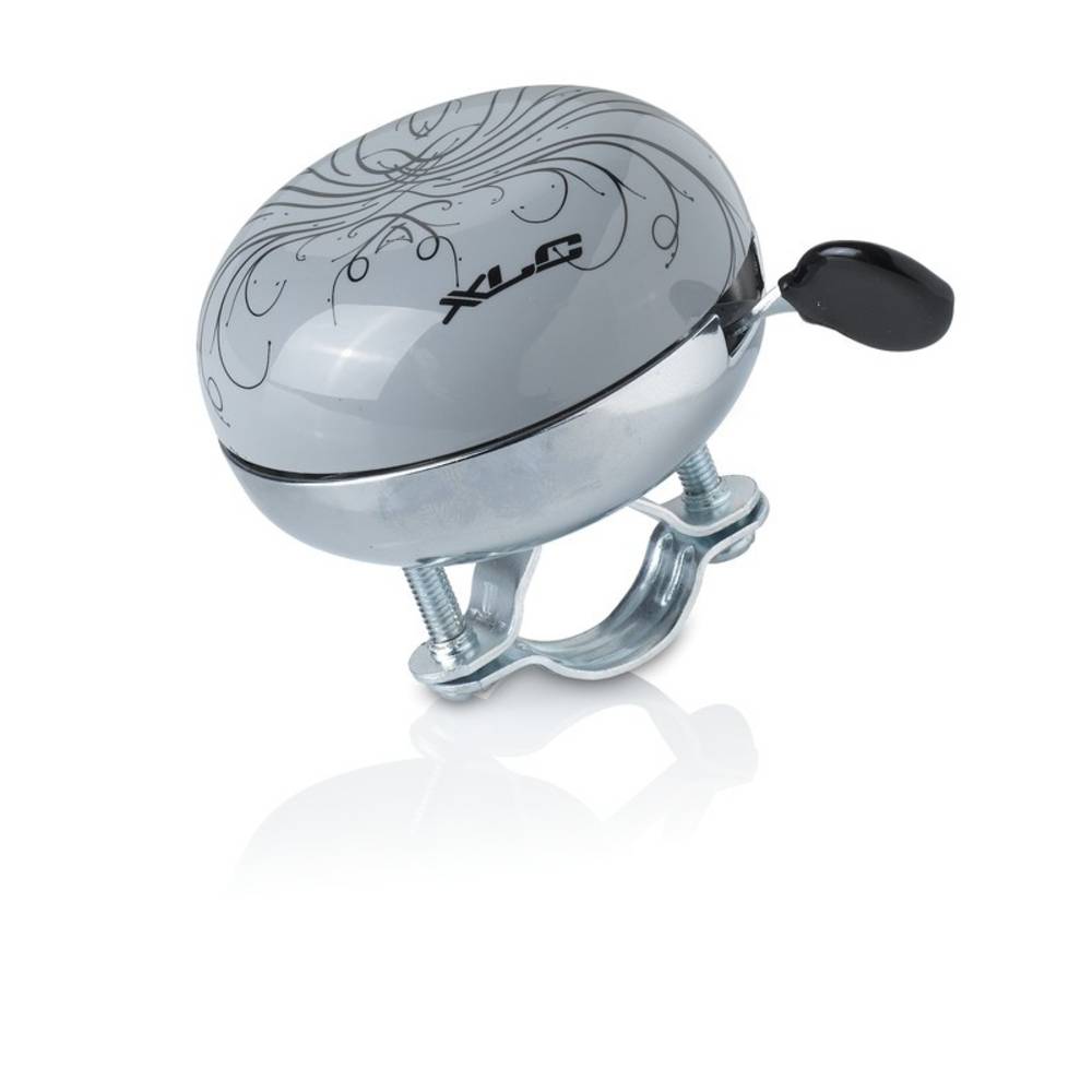 XLC DD-M09 Mingun Fahrradglocke DD-M15 Dekor Tattoo Ø 83 mm, grau/silber