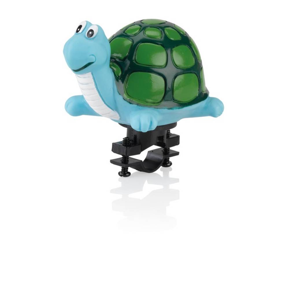 XLC Kinderhorn Schildkröte für Lenkerbefestigung, blau/grün