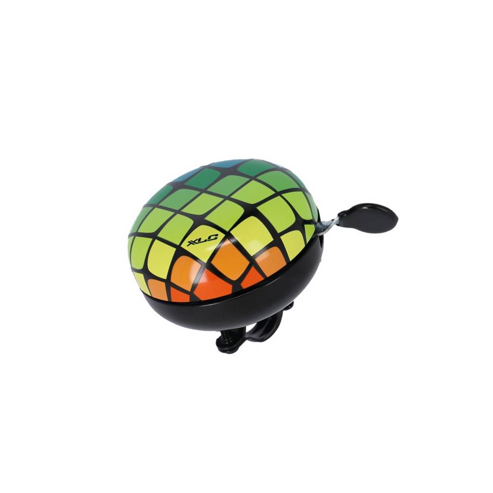 XLC DD-M09 Mingun Fahrradglocke Cluster, Ø 83 mm, blau/grün/gelb/orange