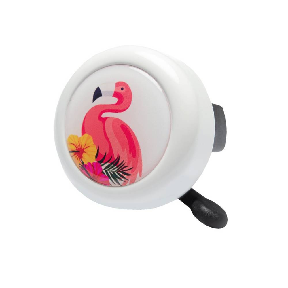 Reich Motivglocke Flamingo, 55 mm, weiß