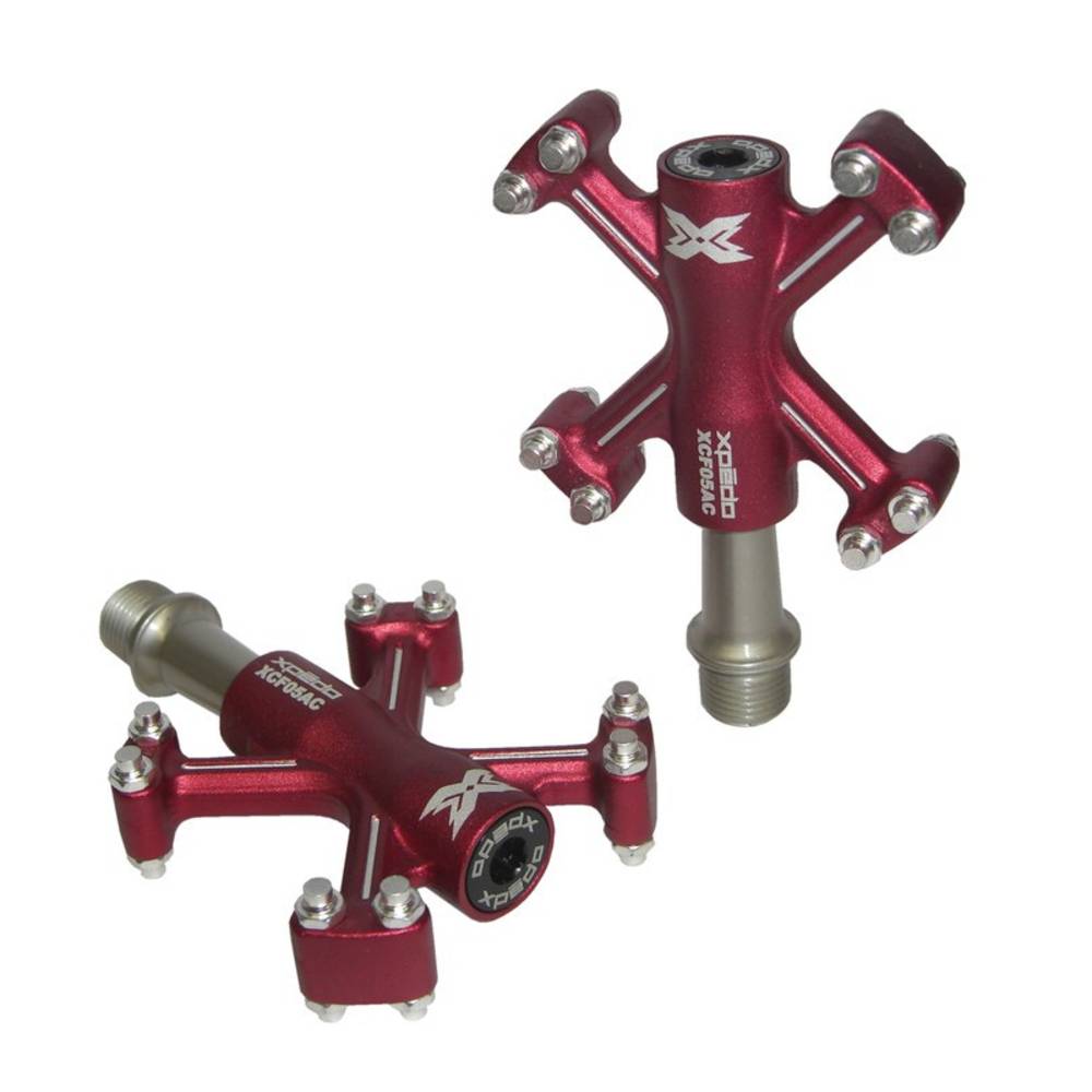 XPEDO XCF05AC red Pedal TRAVERSE 5, 9/16", XCF05AC, rot (1 Paar)