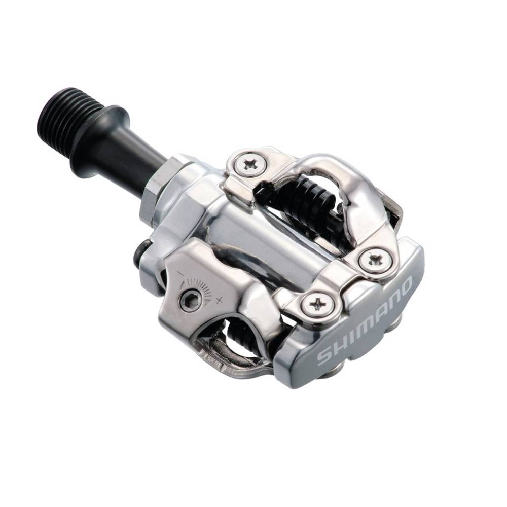 SHIMANO PD-M540 SPD MTB-Klickpedale, zweiseitig, 9/16", ohne Reflektor, silber (1 Paar)