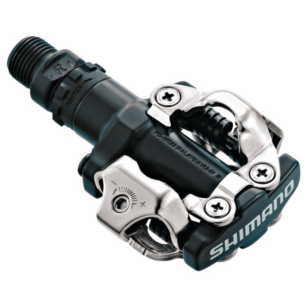 SHIMANO PD-M520 SPD Klickpedale, zweiseitig, 9/16", schwarz (1 Paar)