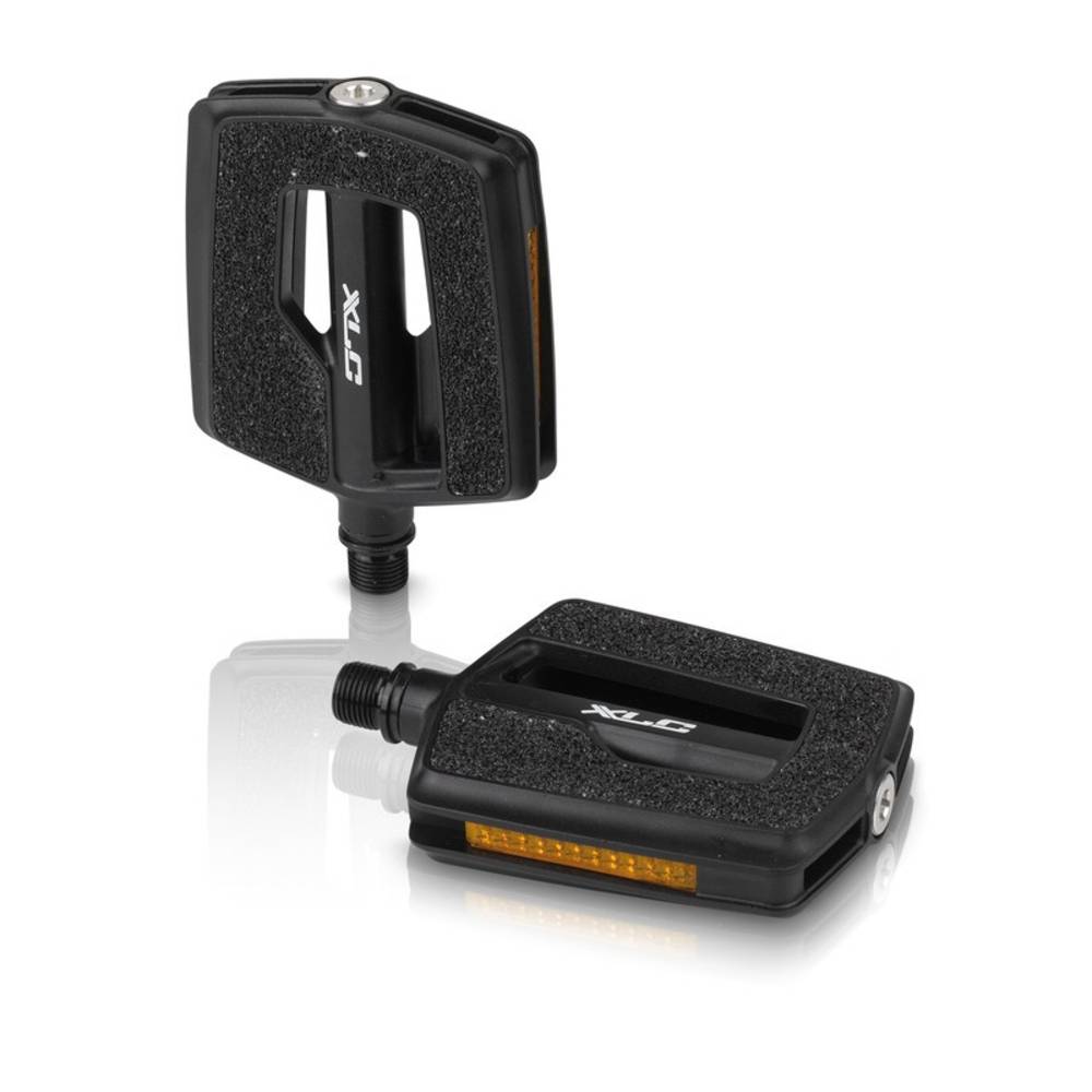 XLC City-/Comfort-Pedal PD-C10 Kunststoff, Griptape-Oberfläche, schwarz (1 Paar)