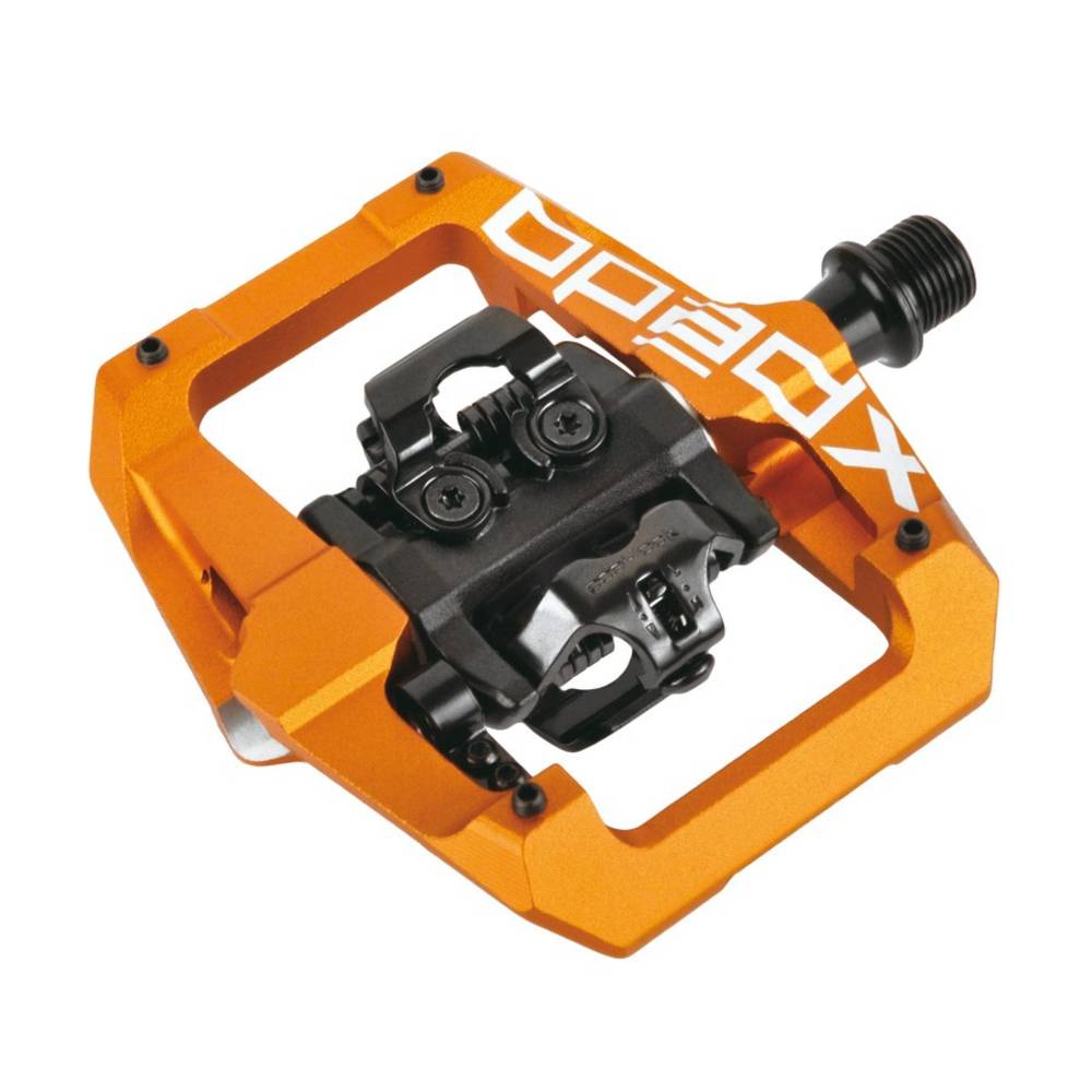 XPEDO XGF04AC black orange Pedal Clipless GFX, 9/16", XGF04AC, orange (1 Paar)