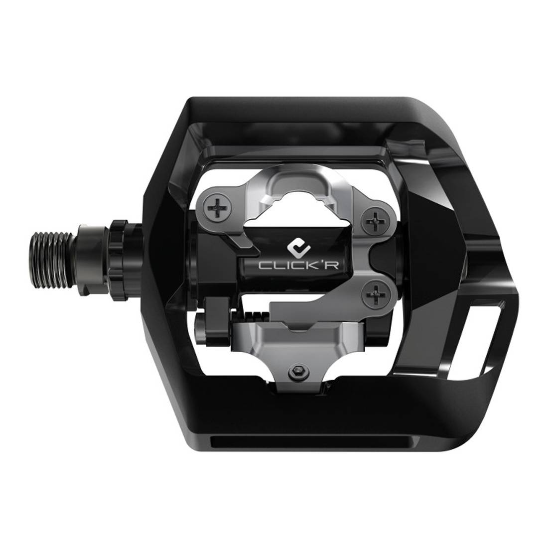 SHIMANO PD-T421 SPD Trekking-Pedal, einseitig, schwarz (1 Paar)