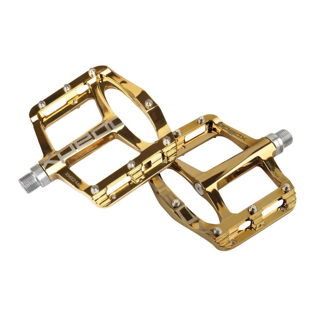 XPEDO XMX24AC SPRY+ Platform-Pedal, 9/16", gold (1 Paar)