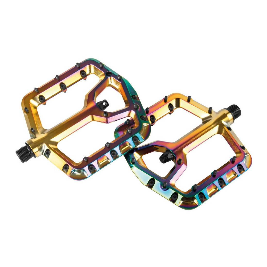 XPEDO Pedal Xpedo TRIDENT unicorn, 9/16", XMX28AC, oil slick (1 Paar)