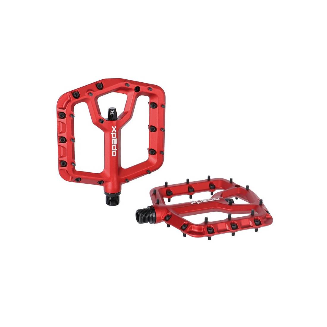 XPEDO Pedal Xpedo TRIDENT, 9/16", XMX28AC, rot (1 Paar)