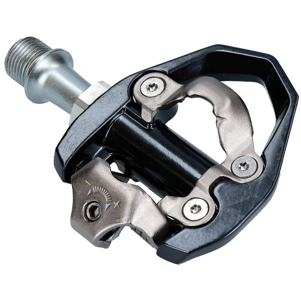 SHIMANO PD-ES600 SPD Road-Pedal, einseitig, ohne Reflektoren, dark gray (1 Paar)