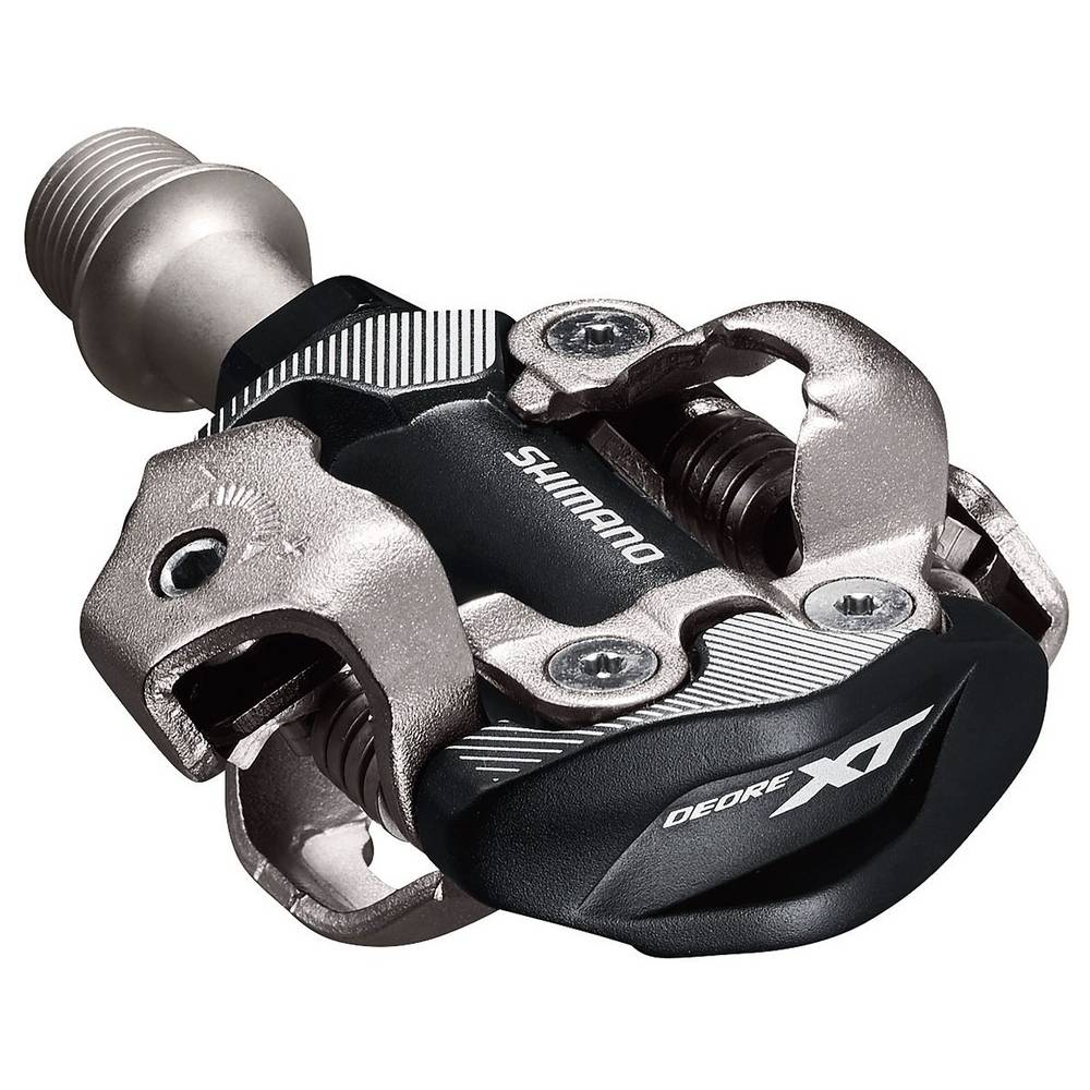 SHIMANO PD-M8100 Deore XT SPD MTB-Pedal, zweiseitig, schwarz (1 Paar)