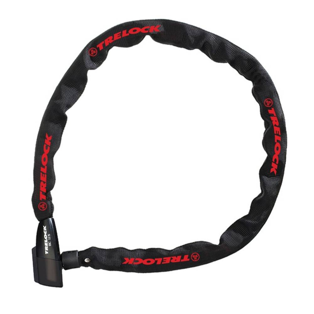 Trelock 8004429 Kettenschloss 60cm, Ø 4mm BC 115/60/4, ohne Halter, schwarz