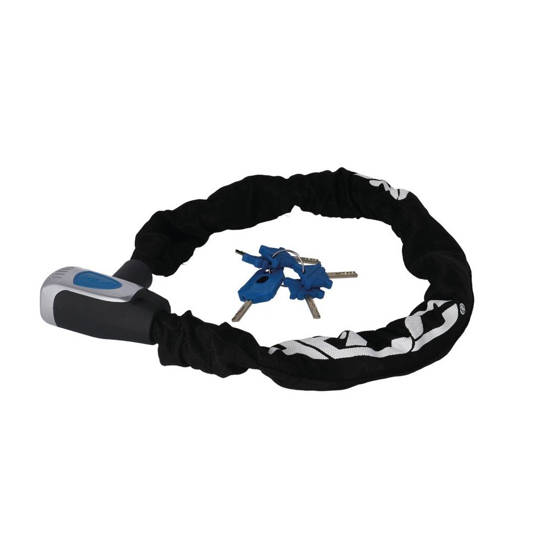 XLC Kettenschloss Cosa Nostra plus Ø 10mm/800mm Security Level 9, schwarz