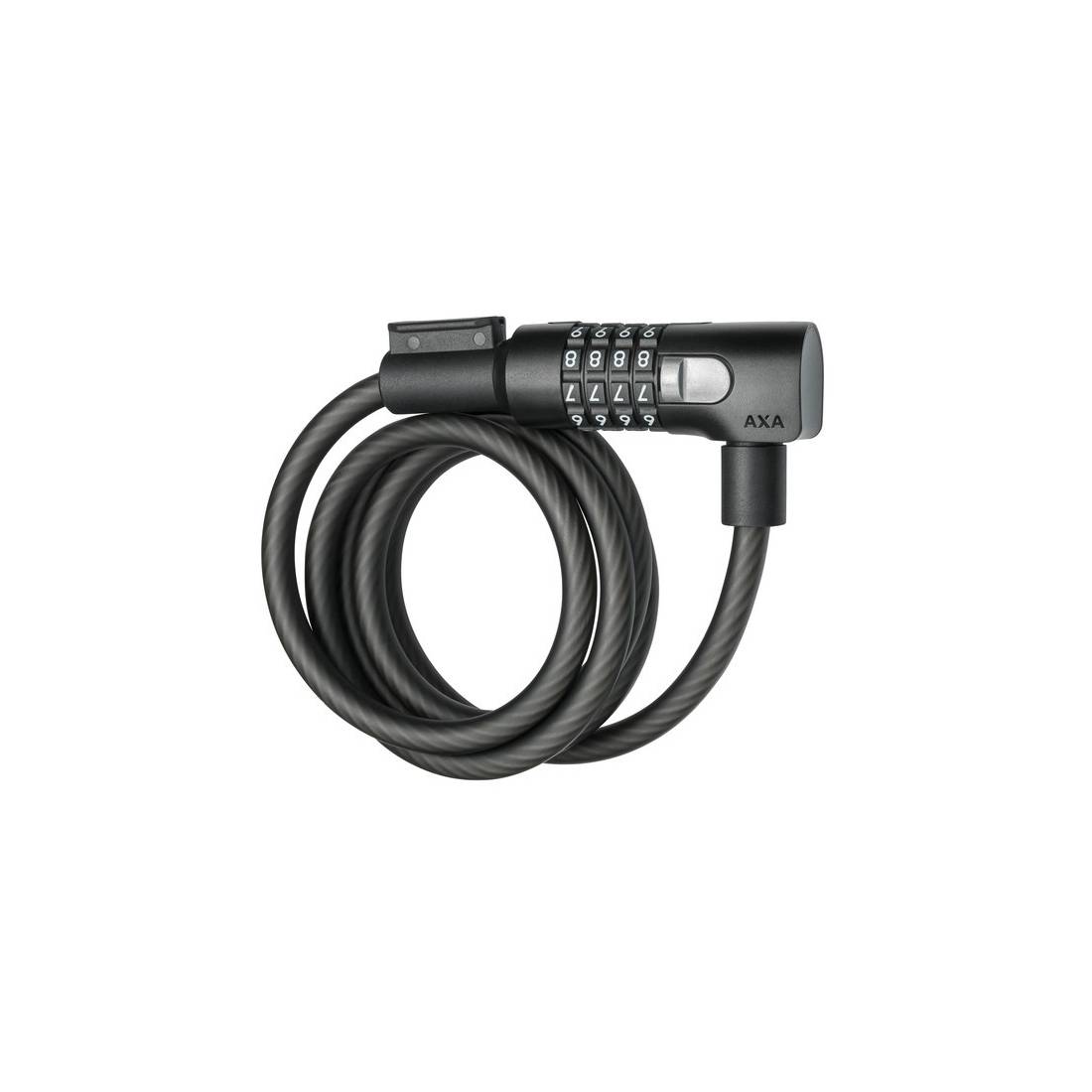 AXA Kabelschloss Resolute 150/10 Code, Länge 150 cm, Ø 10 mm, schwarz