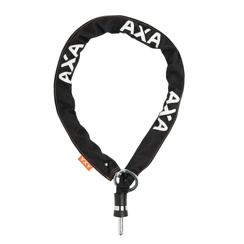 AXA Einsteckkette RLC+ 100/5,5, 100 cm, 5,5 mm Kettenstärke, schwarz