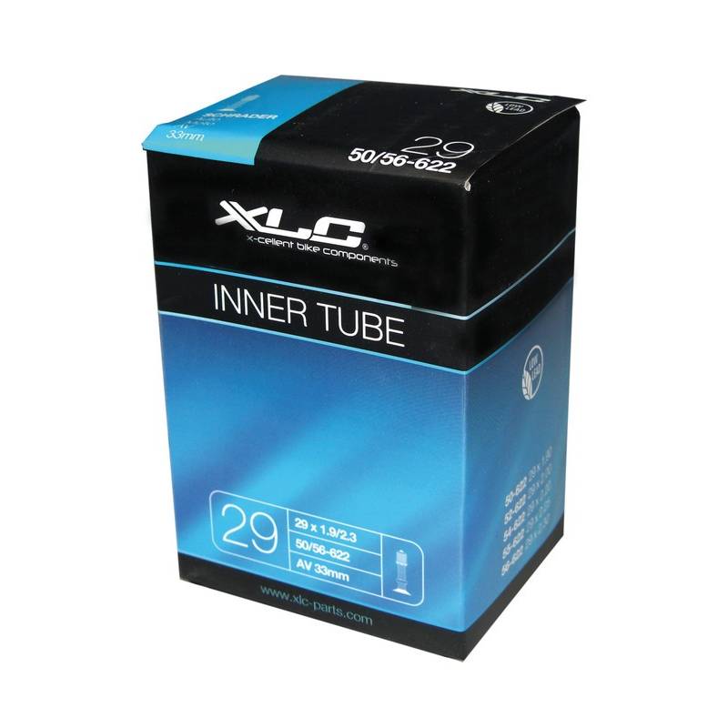 XLC 27.5" Schlauch, 29x1.9/2.3" (50/56-622), AV 34 mm, schwarz