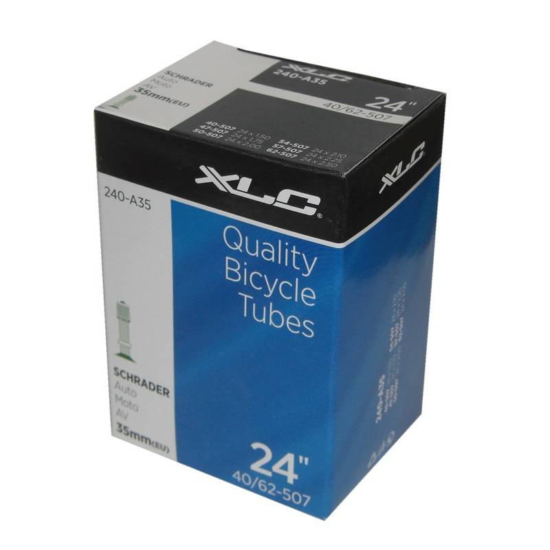 XLC 24" Schlauch, 24x1.5/2.5" (40/62-507), AV 35 mm, schwarz