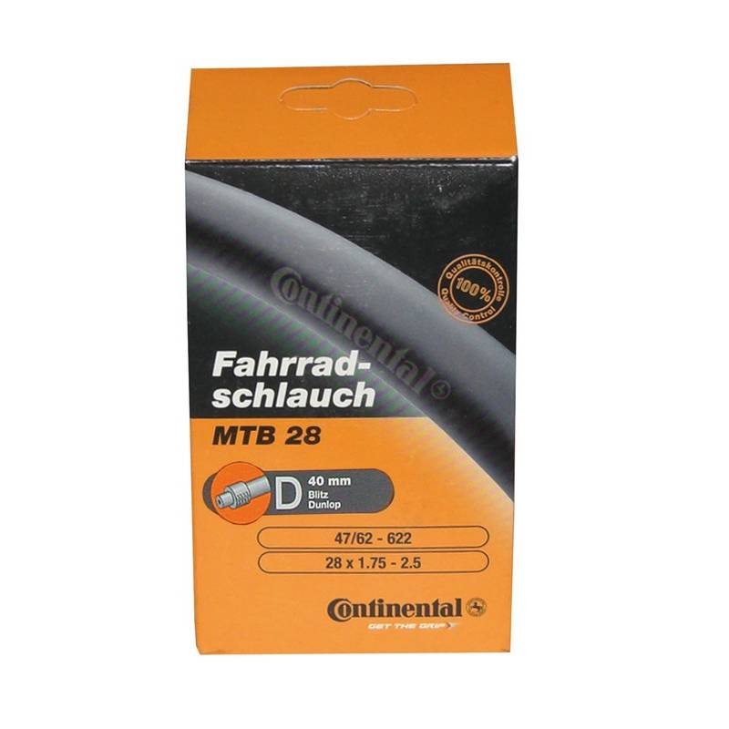 Continental 28/29" Schlauch "MTB 28/29", 28/29x1.75/2.30" (47/62-622), DV 40 mm, schwarz