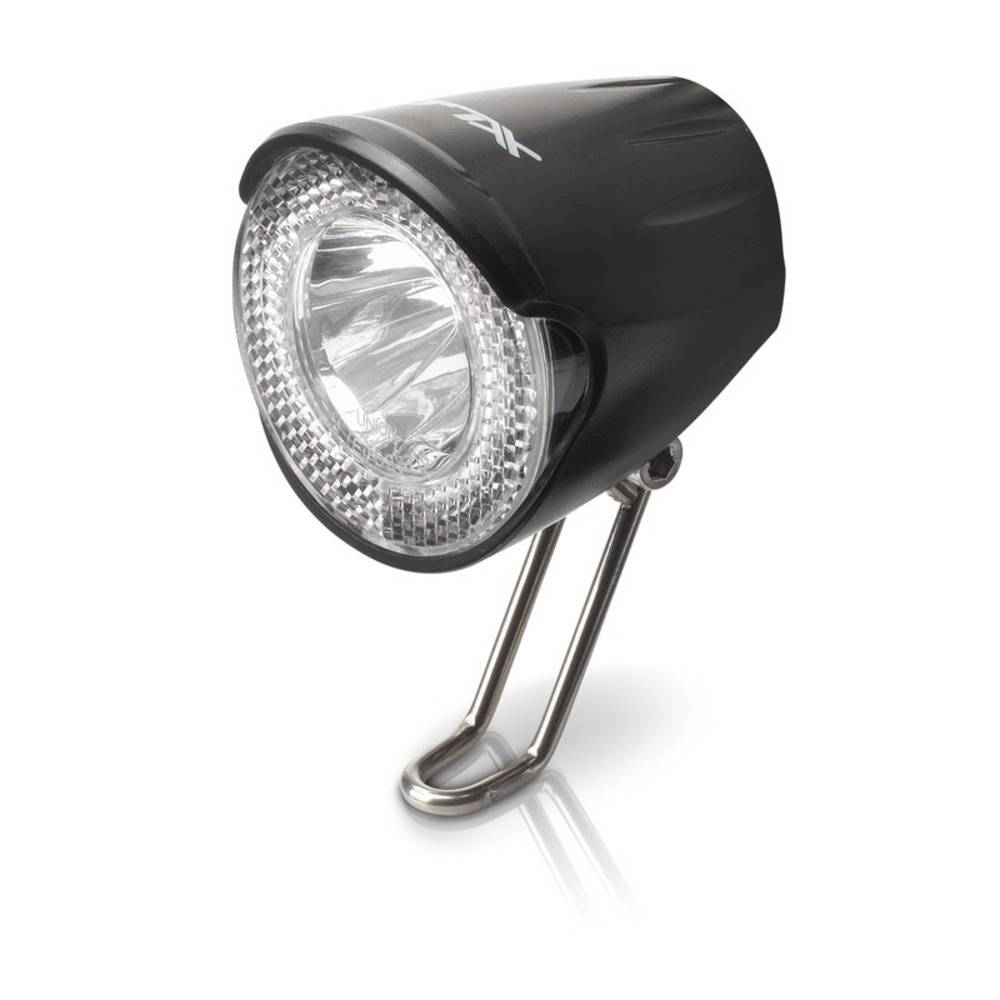 XLC Scheinwerfer LED Reflektor 20Lux Schalter Standlichicht, schwarz