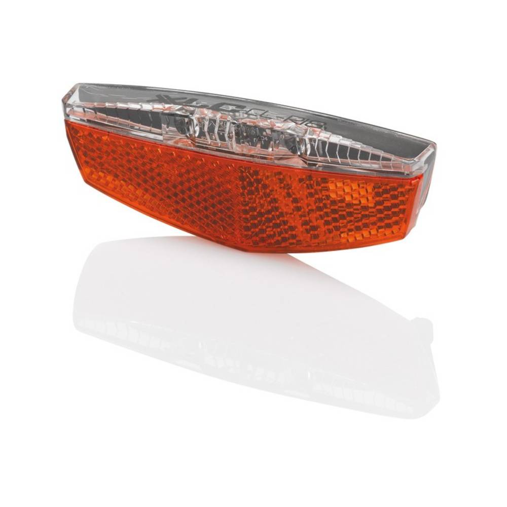 XLC Dynamo-Rückleuchte, LED, für Gepäckträger, Reflektor, E-Bike ready, rot