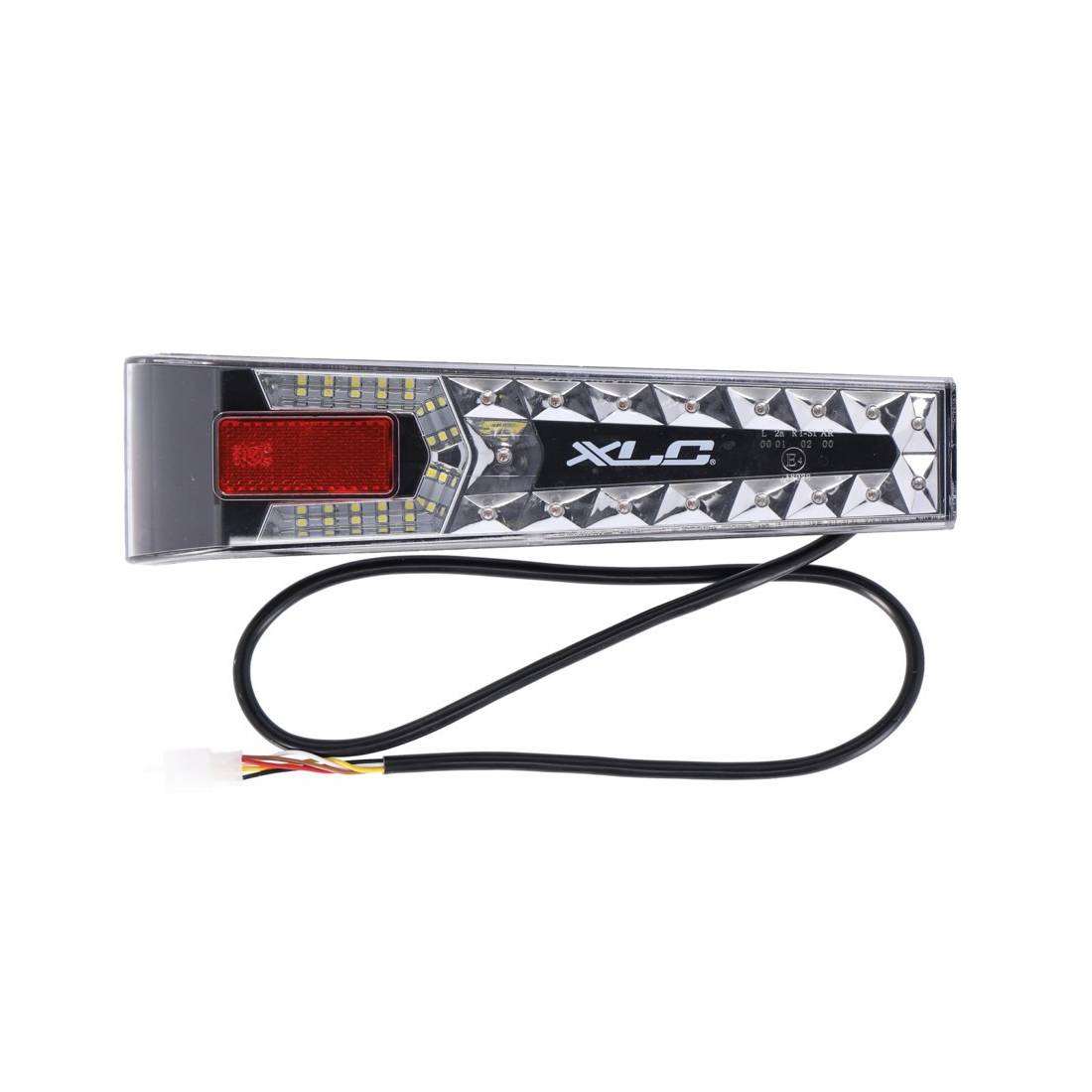 XLC LED Beleuchtung links für XLC Heckträger Azura Xtra LED, rot