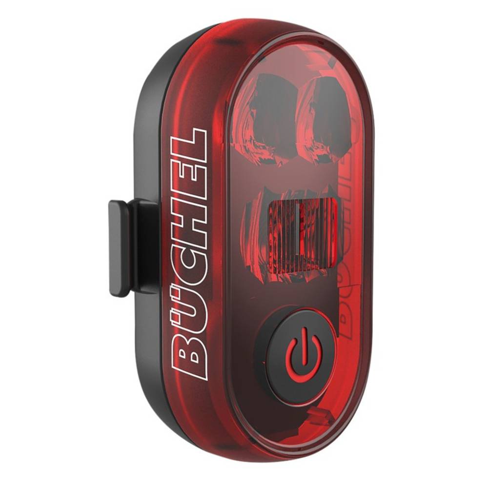Büchel 51254634 Akku-Rücklicht "Micro Lens", LED, für Sattelstütze, rot/schwarz