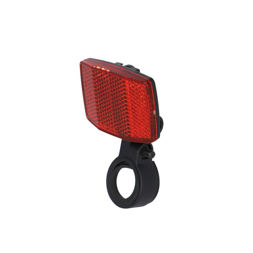 XLC Rückstrahler für Sattelstütze, weitwinkel, rot