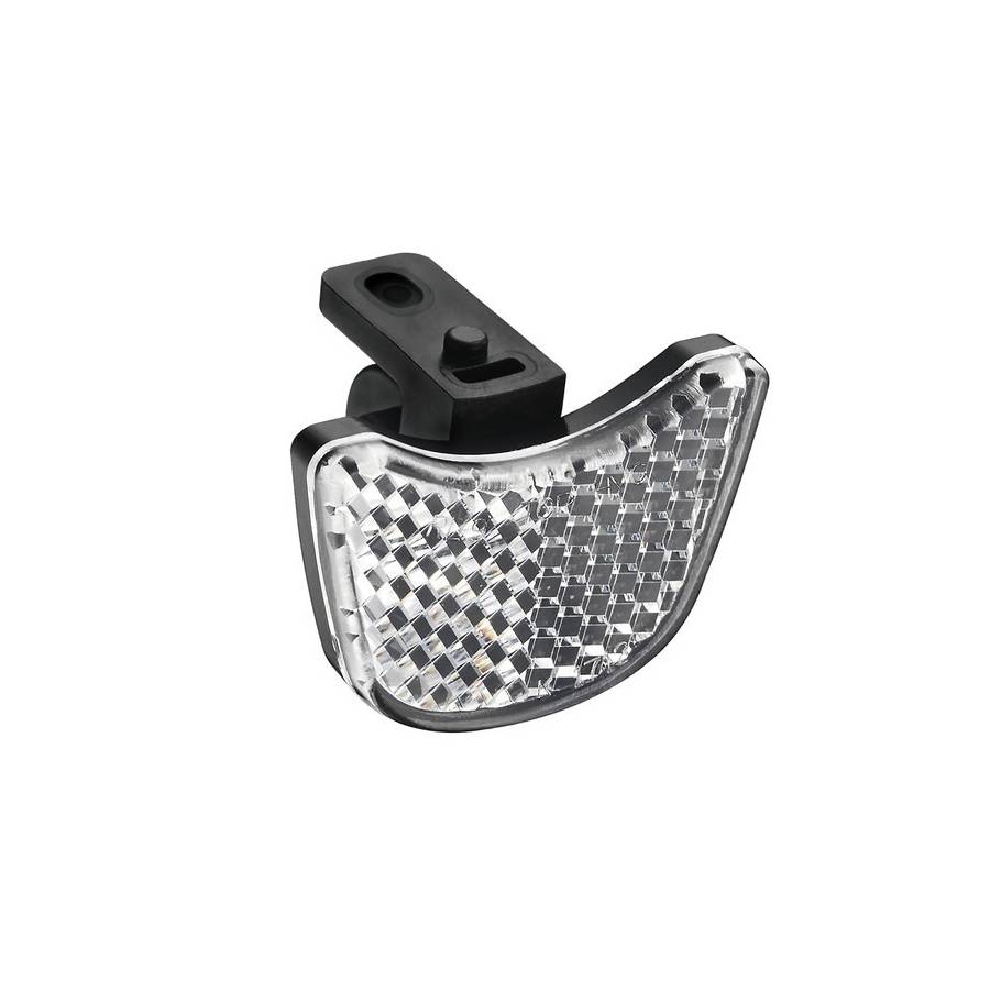 Litemove K-Frontstrahler mit Adapter für SE70/SE110/SE150 mit Lenkerhalter, reflex/schwarz